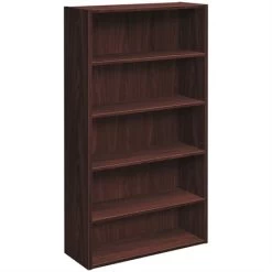 Menu BOOK CASE 5-SHELF*MAHOGANY