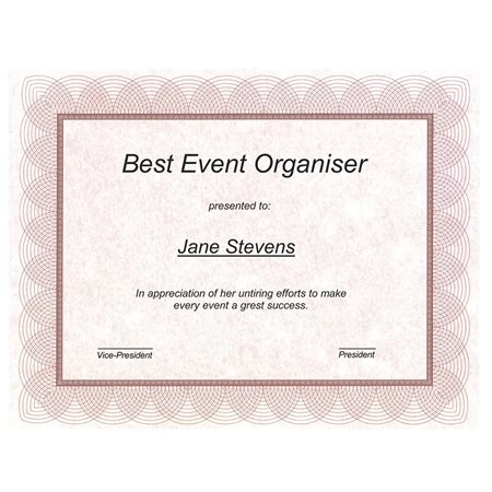 Menu Certificats De Style Régence 3 Menu Certificats De Style Régence