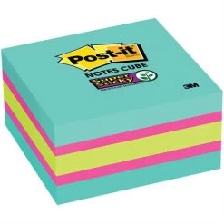 Menu Feuillets Post-it® Super Sticky Cubes