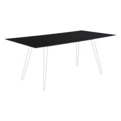 Menu TOP CONFRNCE BLACK GLASS 72x36