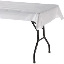 Menu Nappe De Banquet En Plastique