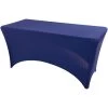 Menu COVER TABLE 6' BLUE STRETCH -Menu Boutique 1070168 B