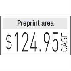 Menu Étiquettes Pour Pistolet à étiqueter 1131 -Menu Boutique 115220 B