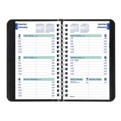 Menu Agenda Hebdomadaire Essentiel (2024)