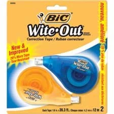 Menu Ruban Correcteur Wite-Out® EZcorrect® 5 Menu Ruban Correcteur Wite-Out® EZcorrect® – Image 3