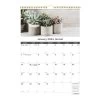Menu Calendrier Mural Plantes Succulentes (2024)