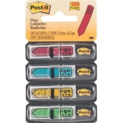 Menu Languettes Fléchées Sign Here Post-it® -Menu Boutique 282897 B