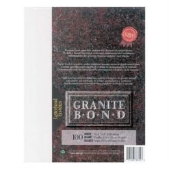 Menu Papier Granite Bond -Menu Boutique 287169 B