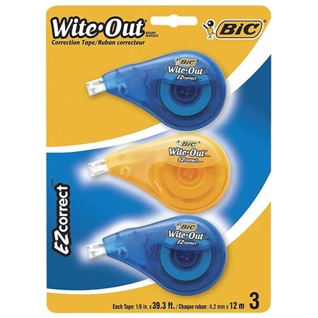 Menu Ruban Correcteur Wite-Out® EZcorrect® 3 Menu Ruban Correcteur Wite-Out® EZcorrect®