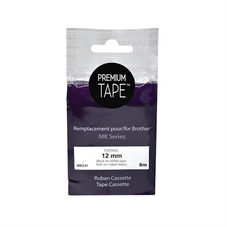 Menu Ruban D'impresssion Compatible (Alternative à Brother MK231) 3 Menu Ruban D'impresssion Compatible (Alternative à Brother MK231)