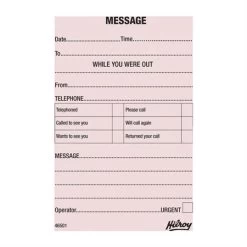 Menu Bloc De Messages Téléphoniques