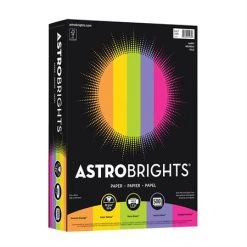 Menu Papier De Couleur Astrobrights® -Menu Boutique 599985 B