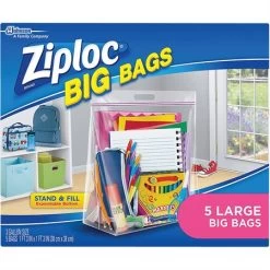 Menu Grands Sacs Ziploc® Avec Double Fermeture à Glissière