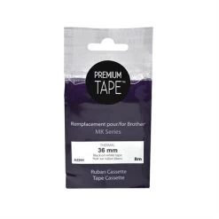 Menu Ruban D'étiquettes Compatible (Alternative à Brother TZ-261 / Tze-261)