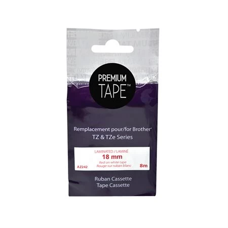 Menu Ruban D'étiquette Compatible Avec Brother TZe242 3 Menu Ruban D'étiquette Compatible Avec Brother TZe242