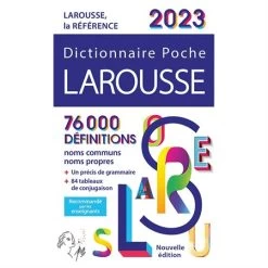 Menu Larousse De Poche 2023