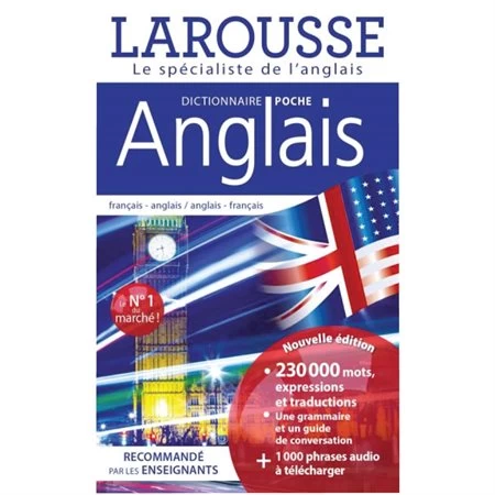 Menu Dict. Larousse Poche Anglais-Francais 3 Menu Dict. Larousse Poche Anglais-Francais