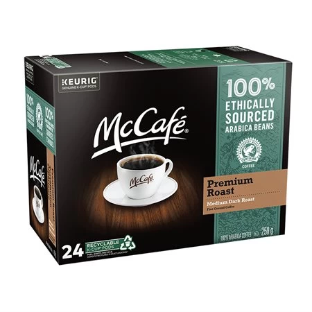 Menu Torréfaction Supérieure Capsules K-Cup McCafé® 3 Menu Torréfaction Supérieure Capsules K-Cup McCafé®