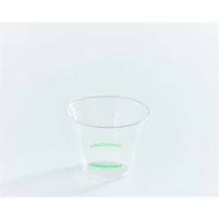 Menu Gobelet Froid En PLA Transparent De 9 Oz